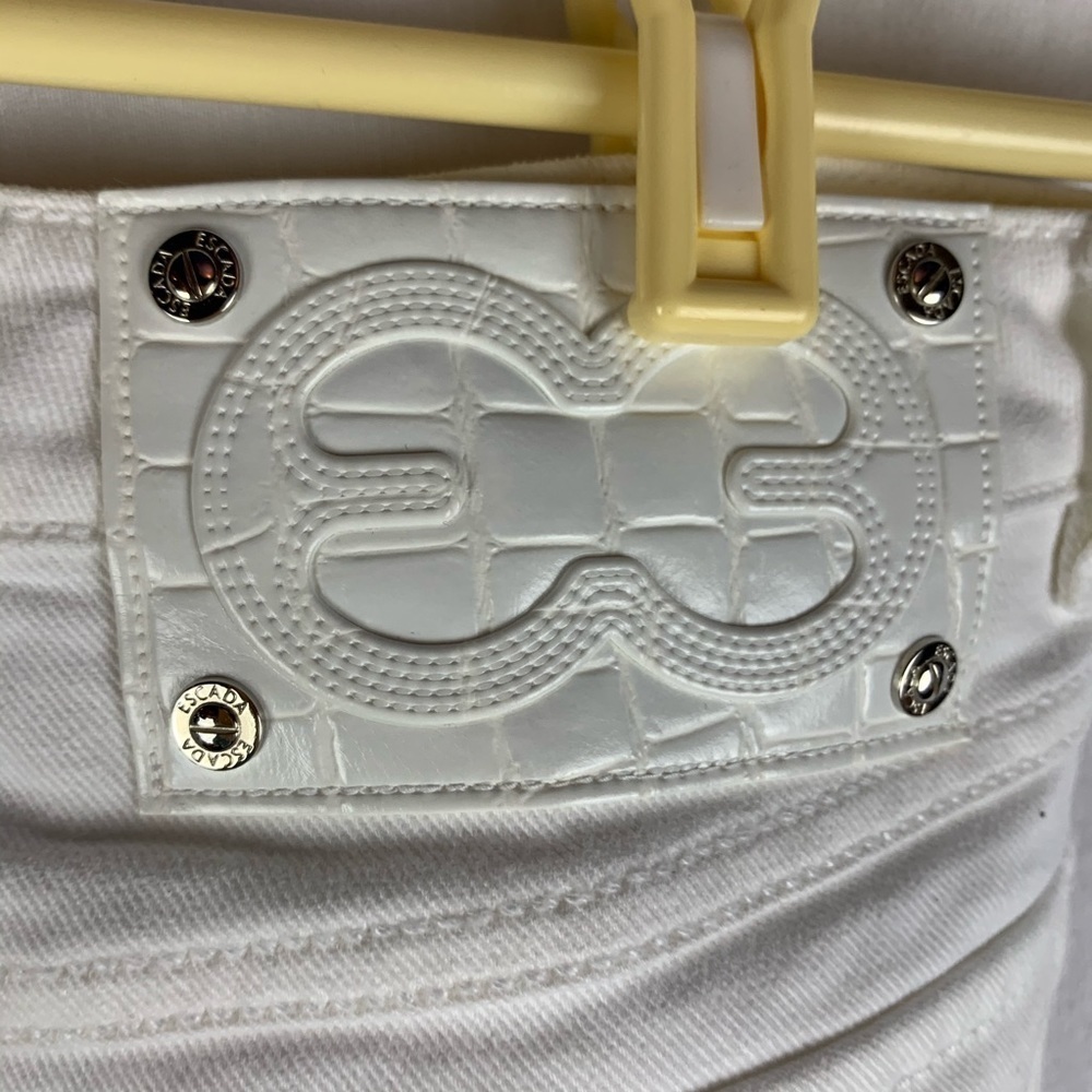 Escada white jeans - Picture 6 of 8